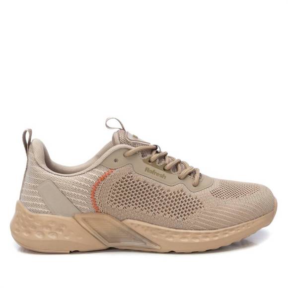 NEW XTI women's trainer sneakers in beige - Picture 1 of 5